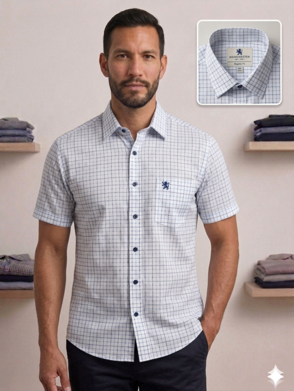Camisa Manchester Manga Corta