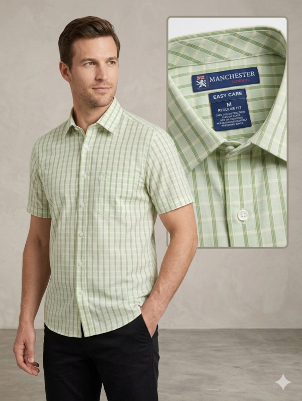 Camisa Manchester Manga Corta