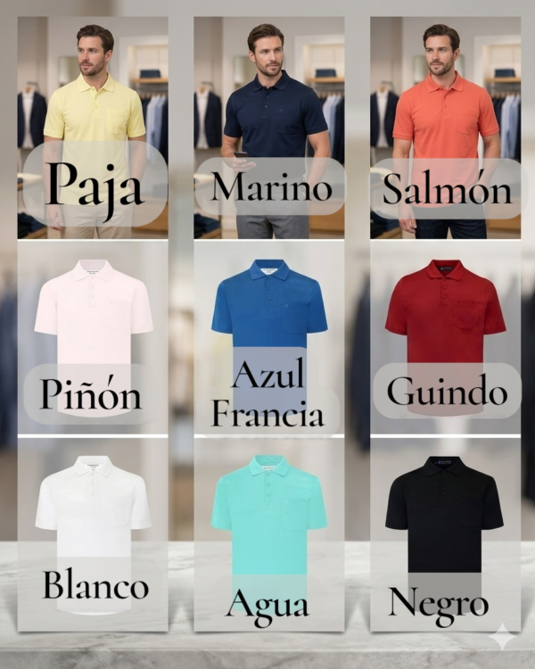 Playera Manchester cuello Polo