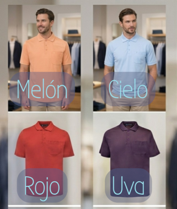 Playera Manchester cuello Polo